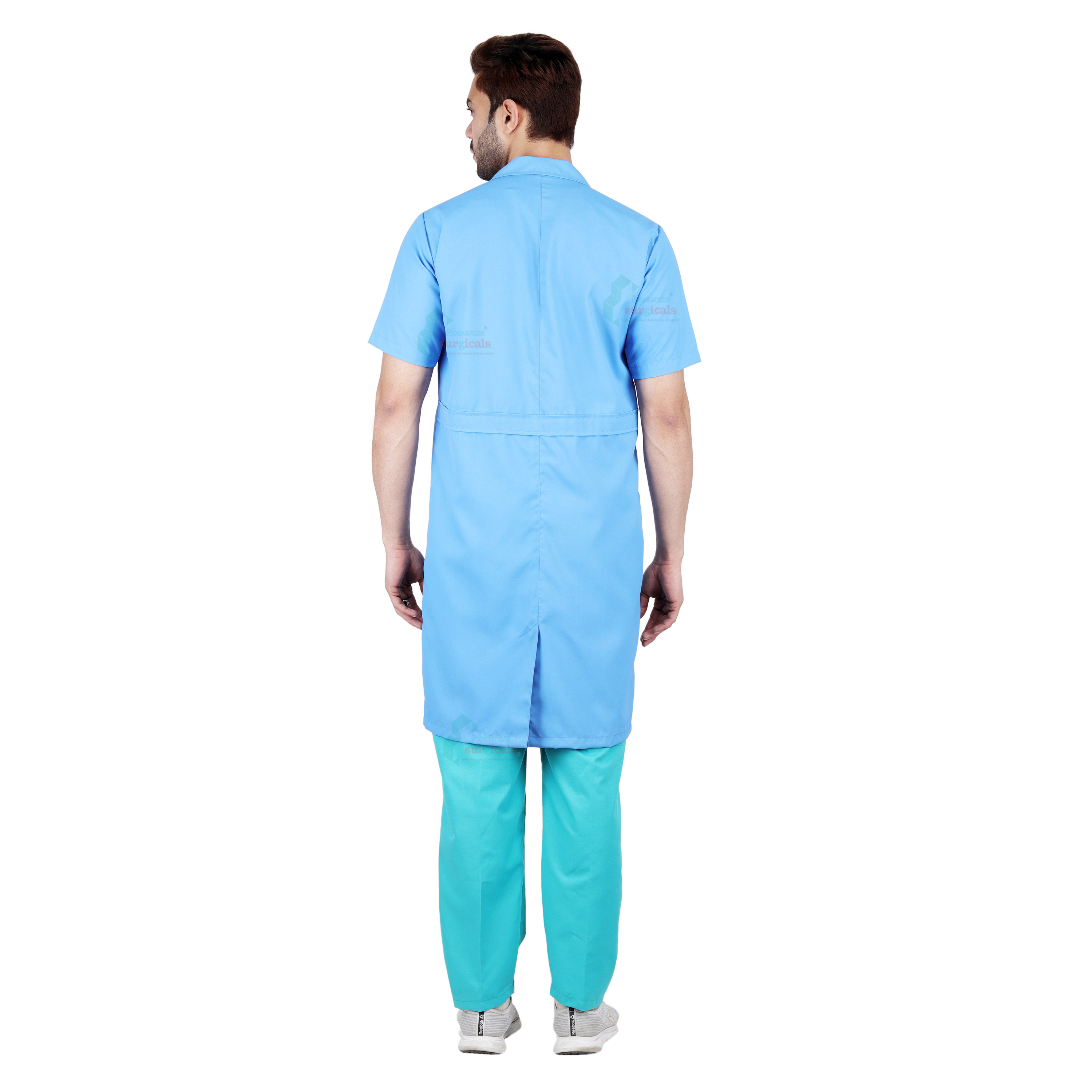 Doctor Apron Lab Coat Half Sleeves Long Manufacturer, Suppliers